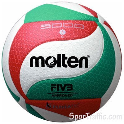 Molten V5M5000 Volleyball Ball PU Leather Soft Indoor Outdoor race Training Game 