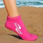 Women Pink Sprites for Beach Yoga and Pilates Low top Sand Socks