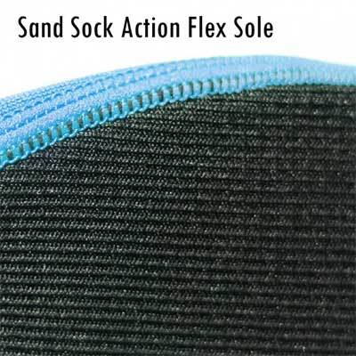 Marine Blue Sand Socks Sole