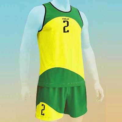 Yellow Green Beach Volleyball Jersey Colo Panama