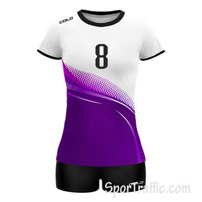 Women Volleyball Uniform COLO Constance 04 White