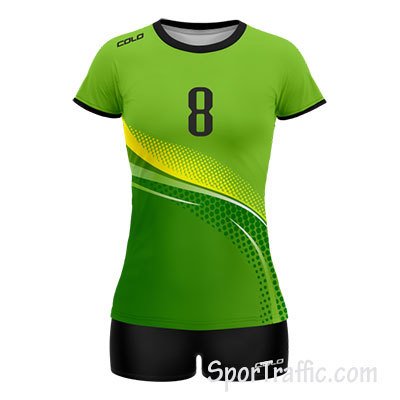Women Volleyball Uniform COLO Constance 05 Light Green