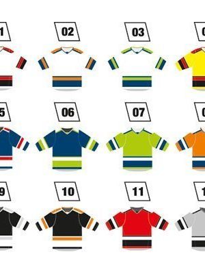 Ice Hockey Colo Jersey H/10 Colours
