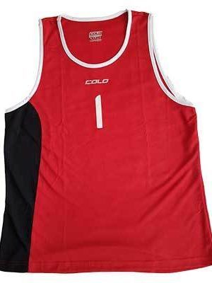 Red Beach Volleyball Jersey Colo Sand