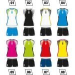 Women Volleyball Uniform Colo Peak  Colours