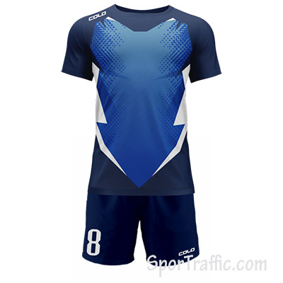 Football Uniform COLO Snake 04 Blue
