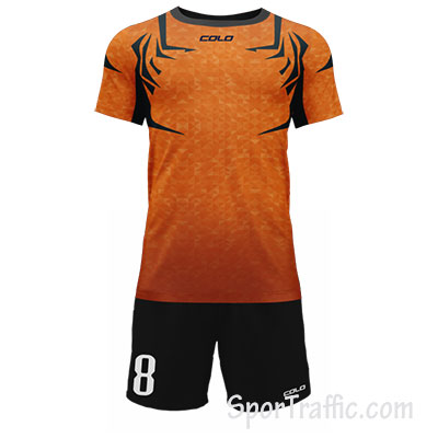 Futbolo aprangos komplektas COLO Tiger 01 Oranžinė