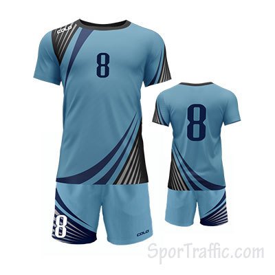 Men Volleyball Uniform COLO Azer - Sleeves Jersey or Sleeveless
