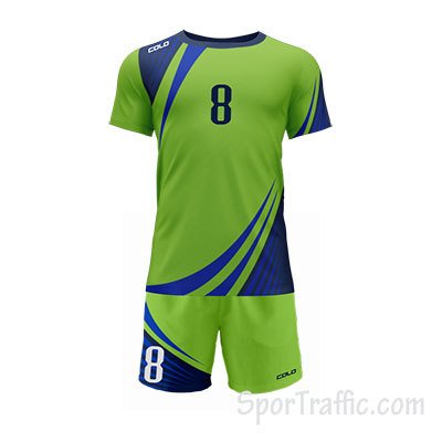 Men Volleyball Uniform COLO Azer 3 Green