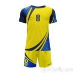 Men Volleyball Uniform COLO Azer 6 Yellow