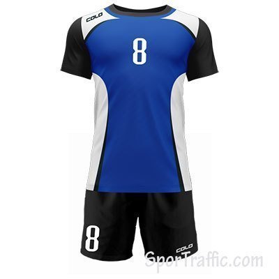 Men Volleyball Uniform COLO Craw 02 Blue