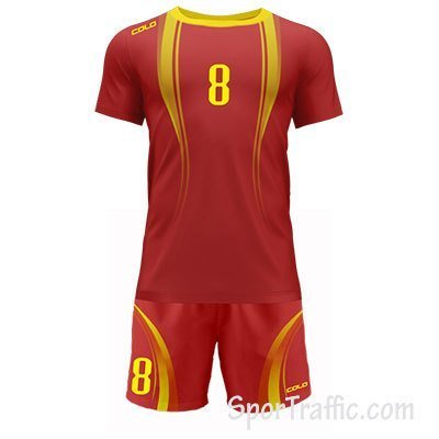 Men Volleyball Uniform COLO Energy 01 Red