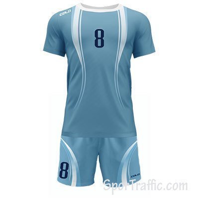 Men Volleyball Uniform COLO Energy 08 Light Blue