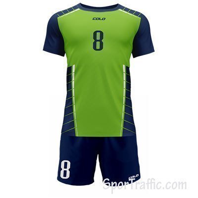 Men Volleyball Uniform COLO Solid 02 Green