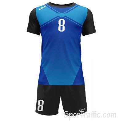 Men Volleyball Uniform COLO Wicket 01 Blue