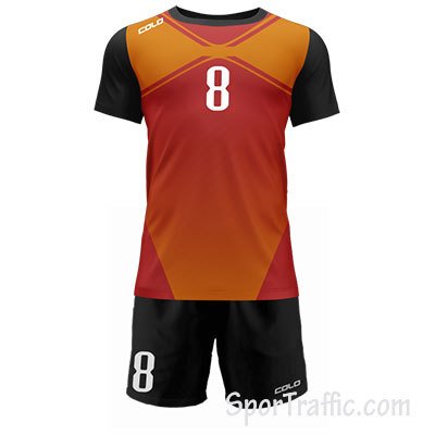Men Volleyball Uniform COLO Wicket 02 Orange