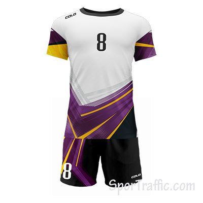 Men Volleyball Uniform Colo Blaze 6 Purple