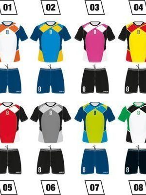 Men Volleyball Uniform Colo Check Colours