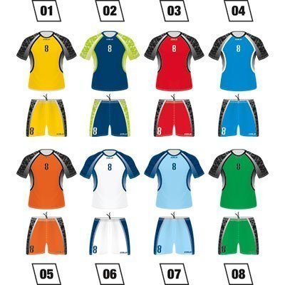 Men Volleyball Uniform Colo Crack Colours
