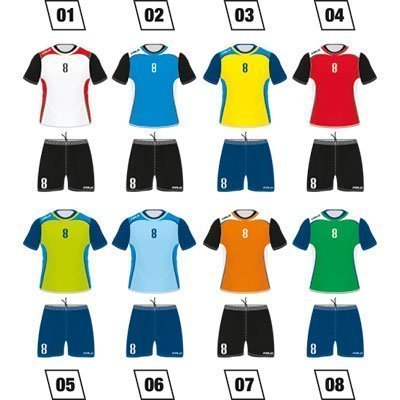 Men Volleyball Uniform Colo Craw Colours