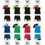 Men Volleyball Uniform Colo Match Colours
