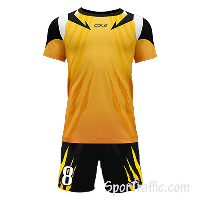 Regresa Valle autómata COLO Puma Soccer Uniform - Custom Football Jersey and Shorts