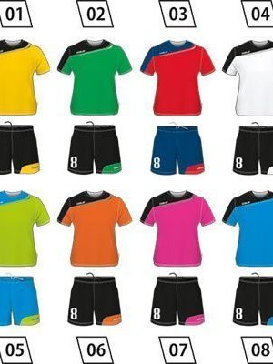Football uniform Colo Sash Colors