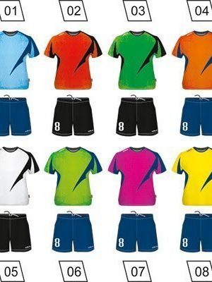Football Uniform COLO Sward Colors