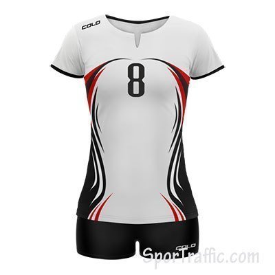 Women Volleyball Uniform COLO Arkadia 02 White