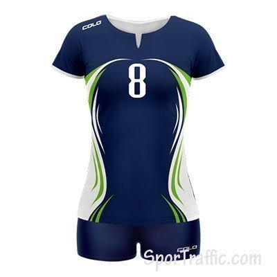Women Volleyball Uniform COLO Arkadia 03 Dark Blue