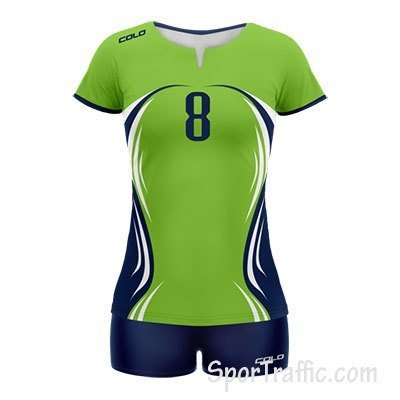 Women Volleyball Uniform COLO Arkadia 04 Light Green