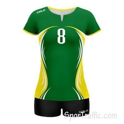 Women Volleyball Uniform COLO Arkadia 07 Green