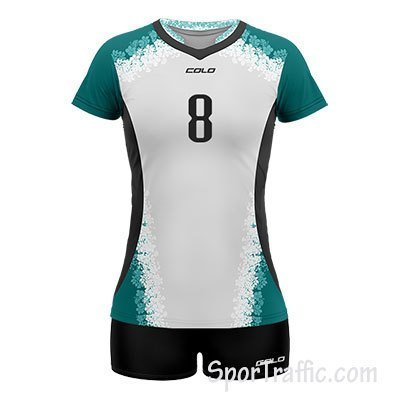 Women Volleyball Uniform COLO Blossom 02 Light Blue