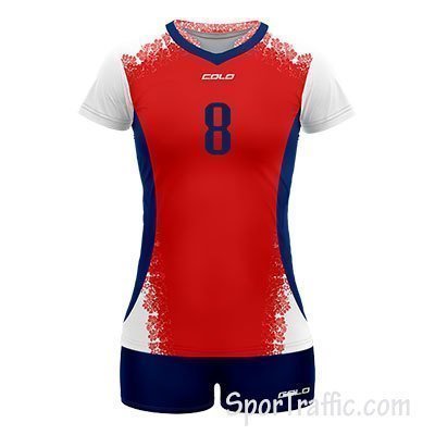 Women Volleyball Uniform COLO Blossom 06 Red