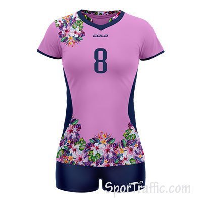 Women Volleyball Uniform COLO Exotic 03 Pink