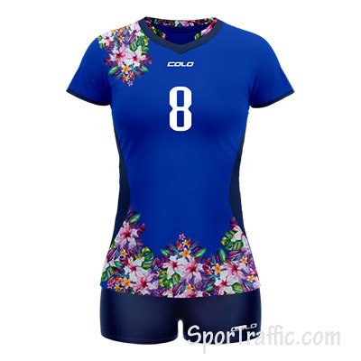 Women Volleyball Uniform COLO Exotic 06 Blue