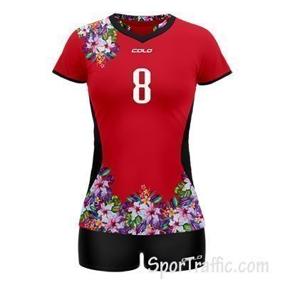 Women Volleyball Uniform COLO Exotic 07 Red