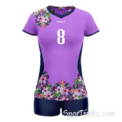 Women Volleyball Uniform COLO Exotic 08 Purple