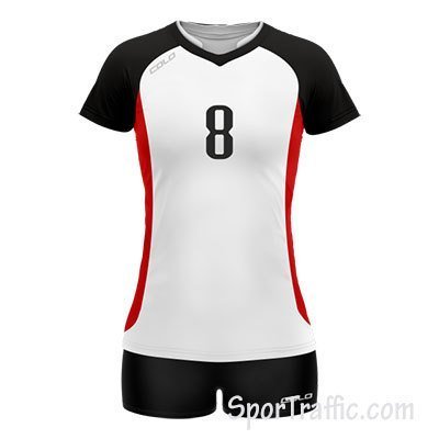 Women Volleyball Uniform COLO Glaze 07 White