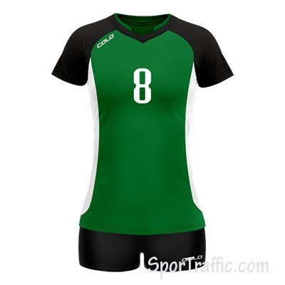Women Volleyball Uniform COLO Glaze 08 Green