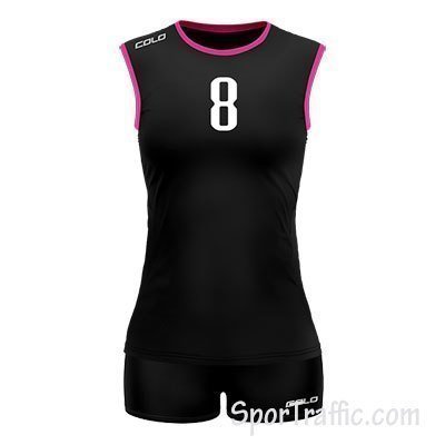 Women Volleyball Uniform COLO Lily 1 04 Black