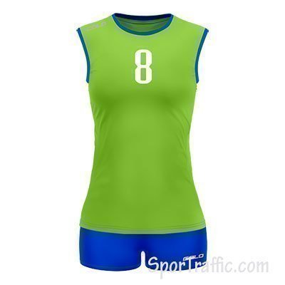 Women Volleyball Uniform COLO Lily 1 06 Light Green