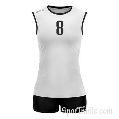 Women Volleyball Uniform COLO Lily 1 08 White