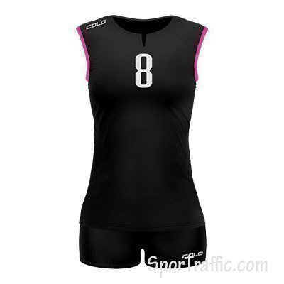 Women Volleyball Uniform COLO Lily 3 04 Black