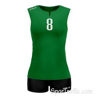 Women Volleyball Uniform COLO Lily 3 05 Green