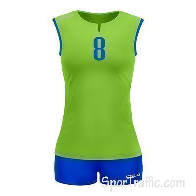 Women Volleyball Uniform COLO Lily 3 06 Light Green