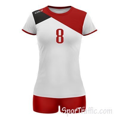 Women Volleyball Uniform COLO Mika 07 Red