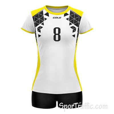 Women Volleyball Uniform COLO Peak 03 White