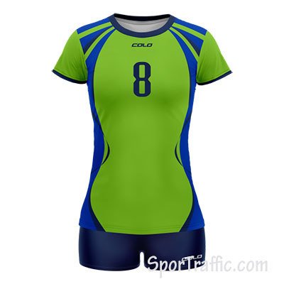 Women Volleyball Uniform COLO Seaside 03 Green