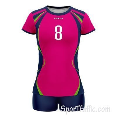 Women Volleyball Uniform COLO Seaside 04 Pink